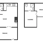 Pavillon 2 Pieces + Mezzanine A Port Leucate, 6 Pers, Parking, Proche - Fr-1-81-64 루케이트
