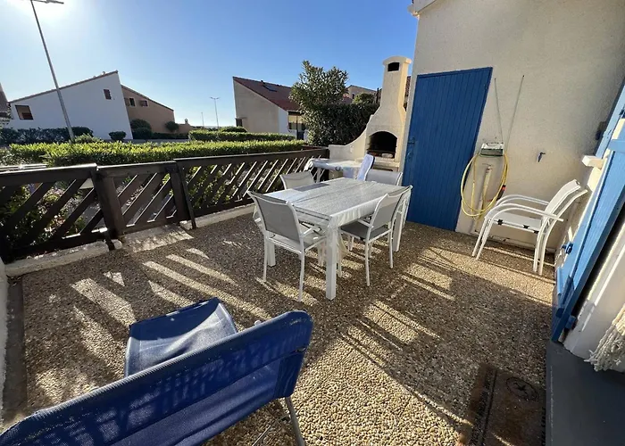 Pavillon 2 Pieces + Mezzanine A Port Leucate, 6 Pers, Parking, Proche - Fr-1-81-64 Villa *